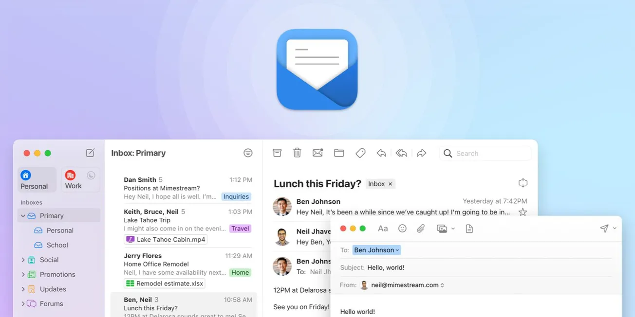 Mimestream is the best Gmail App for macOS